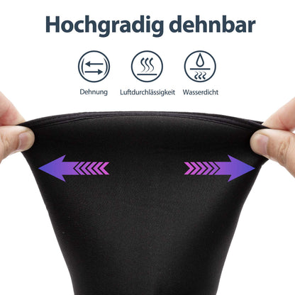 Winter Fahrrad Überschuhe warm Überzieher für Radsport Schwarz ROCKBROS