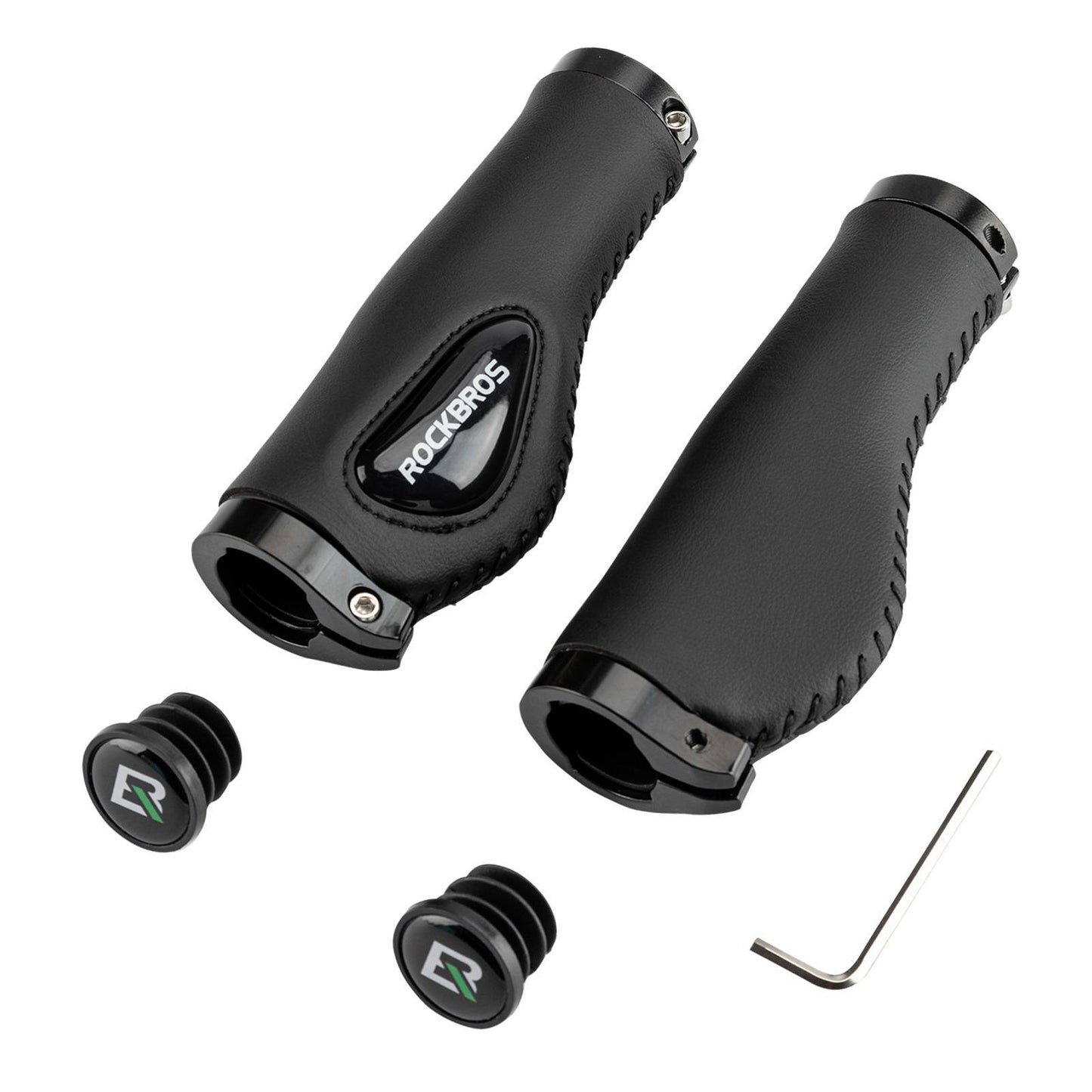 Fahrradgriffe Ledergriffe für Lenker mit 22,2 mm Durchmesser ROCKBROS