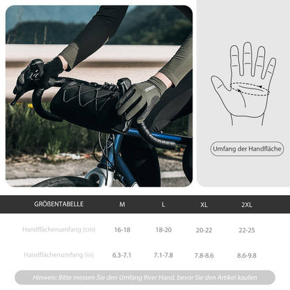 Fahrradhandschuhe Damen/Herren Touchscreen Anti-Rutsch Dünne ROCKBROS