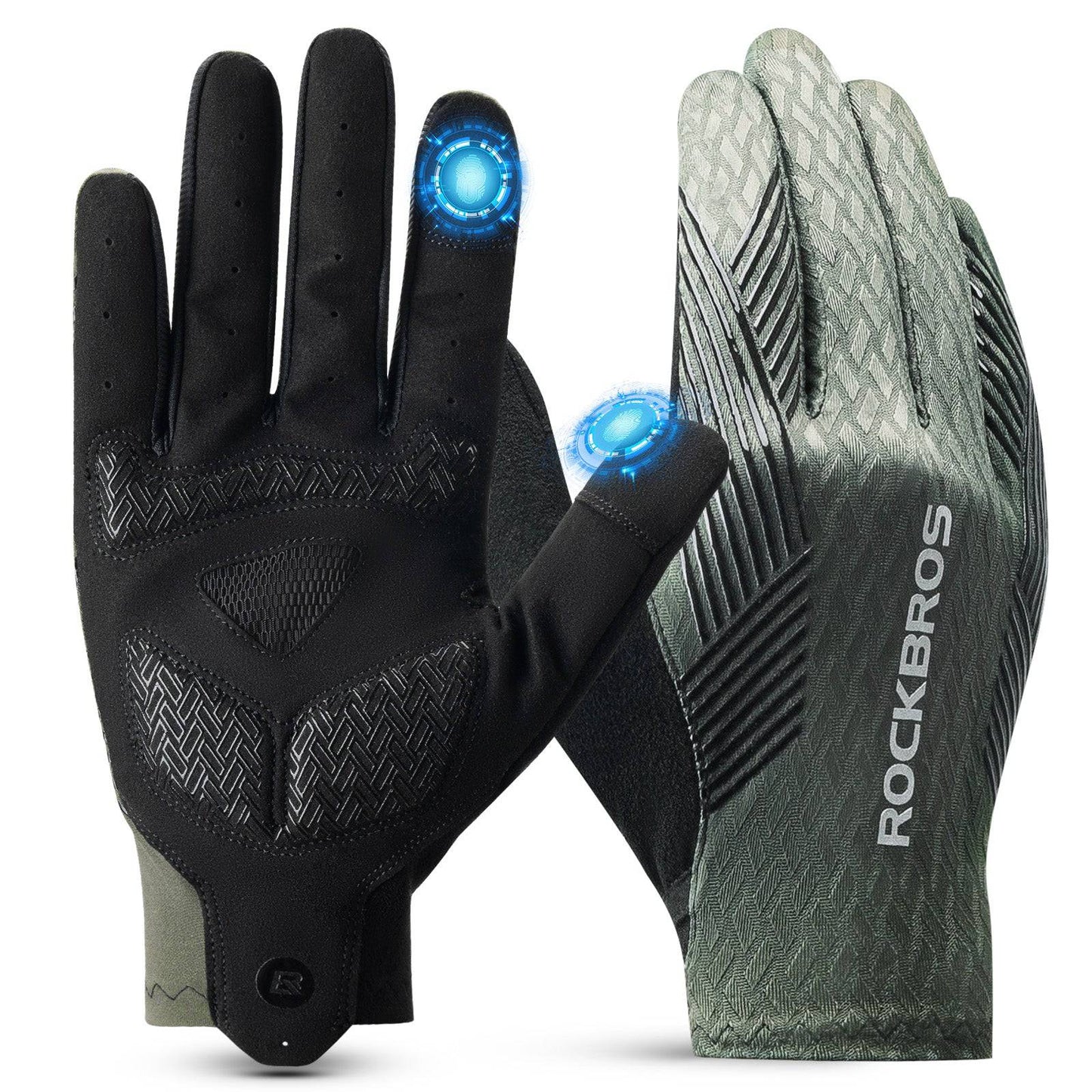 Fahrradhandschuhe Damen/Herren Touchscreen Anti-Rutsch Dünne ROCKBROS