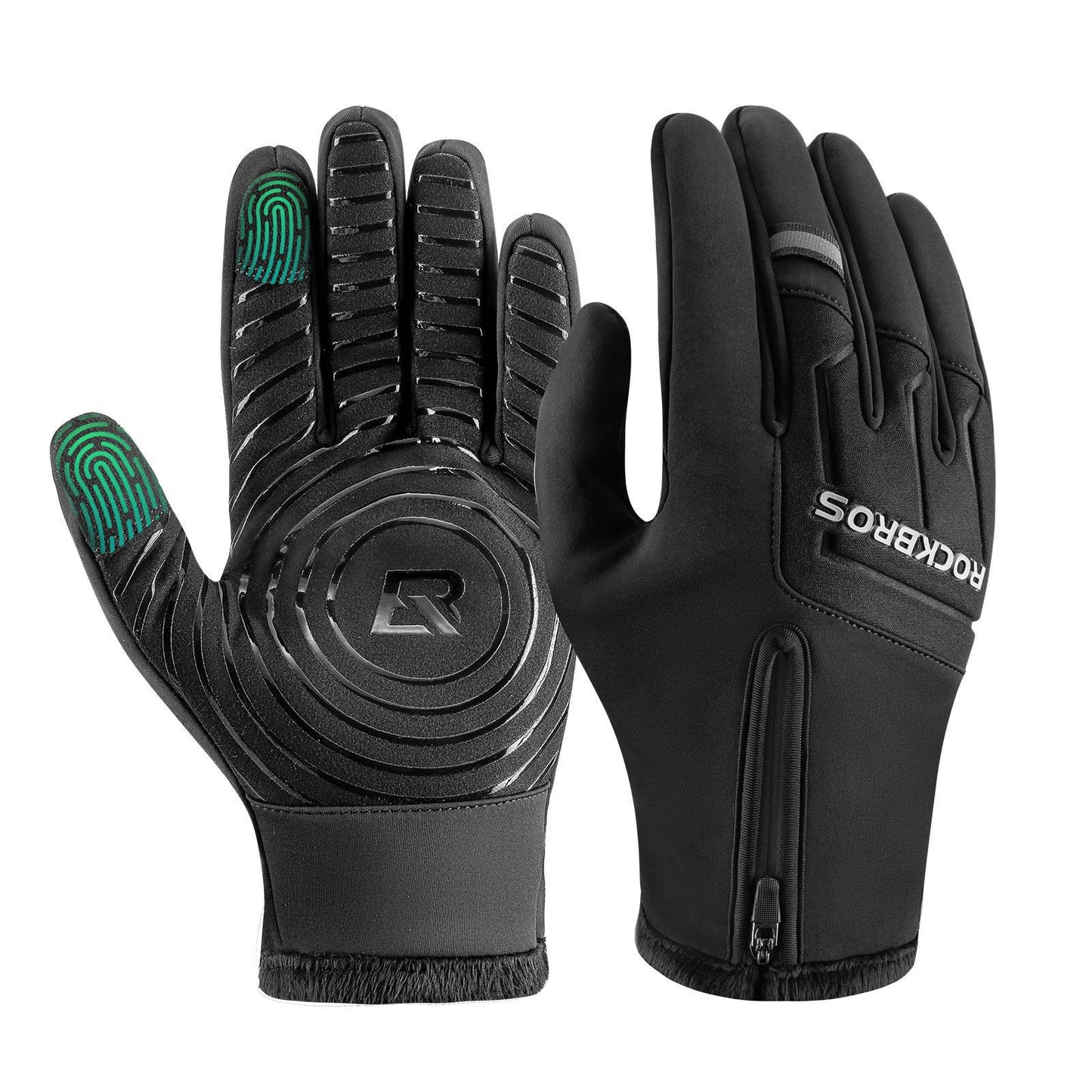 Fahrradhandschuhe Touchscreen Warme Winterhandschuhe S-XL ROCKBROS