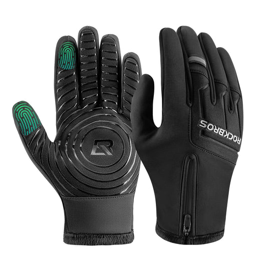 Fahrradhandschuhe Touchscreen Warme Winterhandschuhe S-XL ROCKBROS