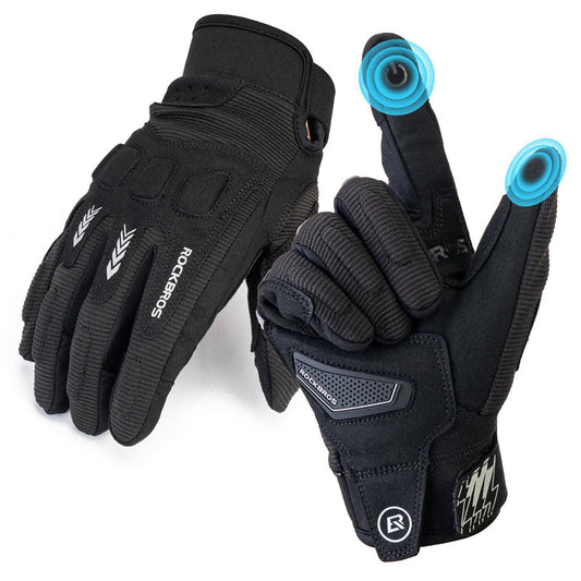 Fahrradhandschuhe Winter Herbst Herren MTB Stoßdämpfend Handschuhe ROCKBROS