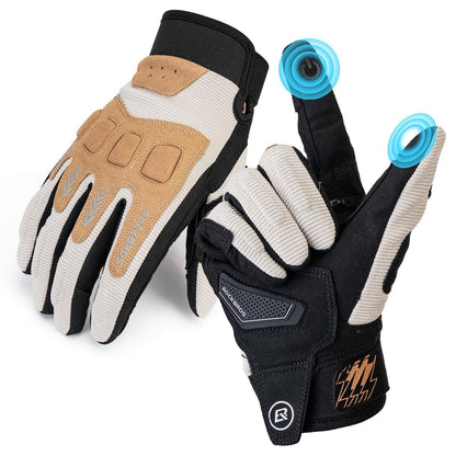 Fahrradhandschuhe Winter Herbst Herren MTB Stoßdämpfend Handschuhe ROCKBROS