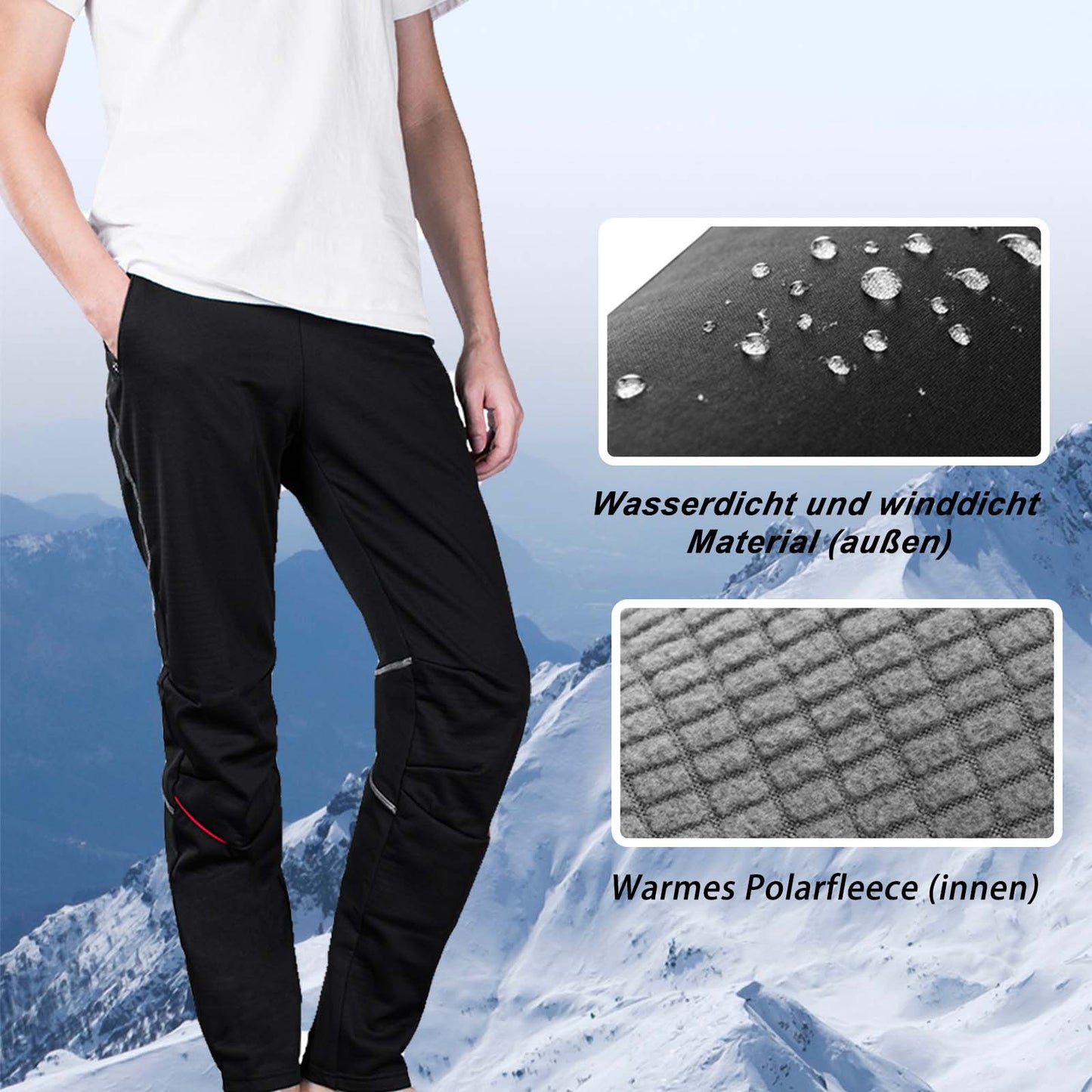 Fahrradhose Herren Freizeithose Outdoor-Aktivitäten M-4XL ROCKBROS