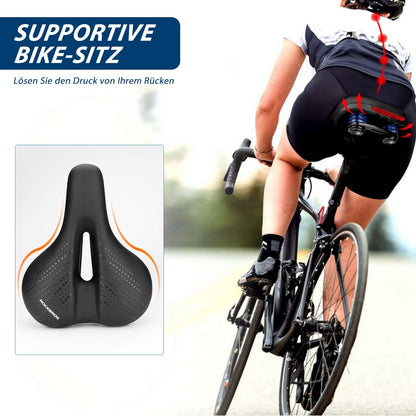 Fahrradsattel aus Atmungsaktiv hohler Memory Foam ROCKBROS