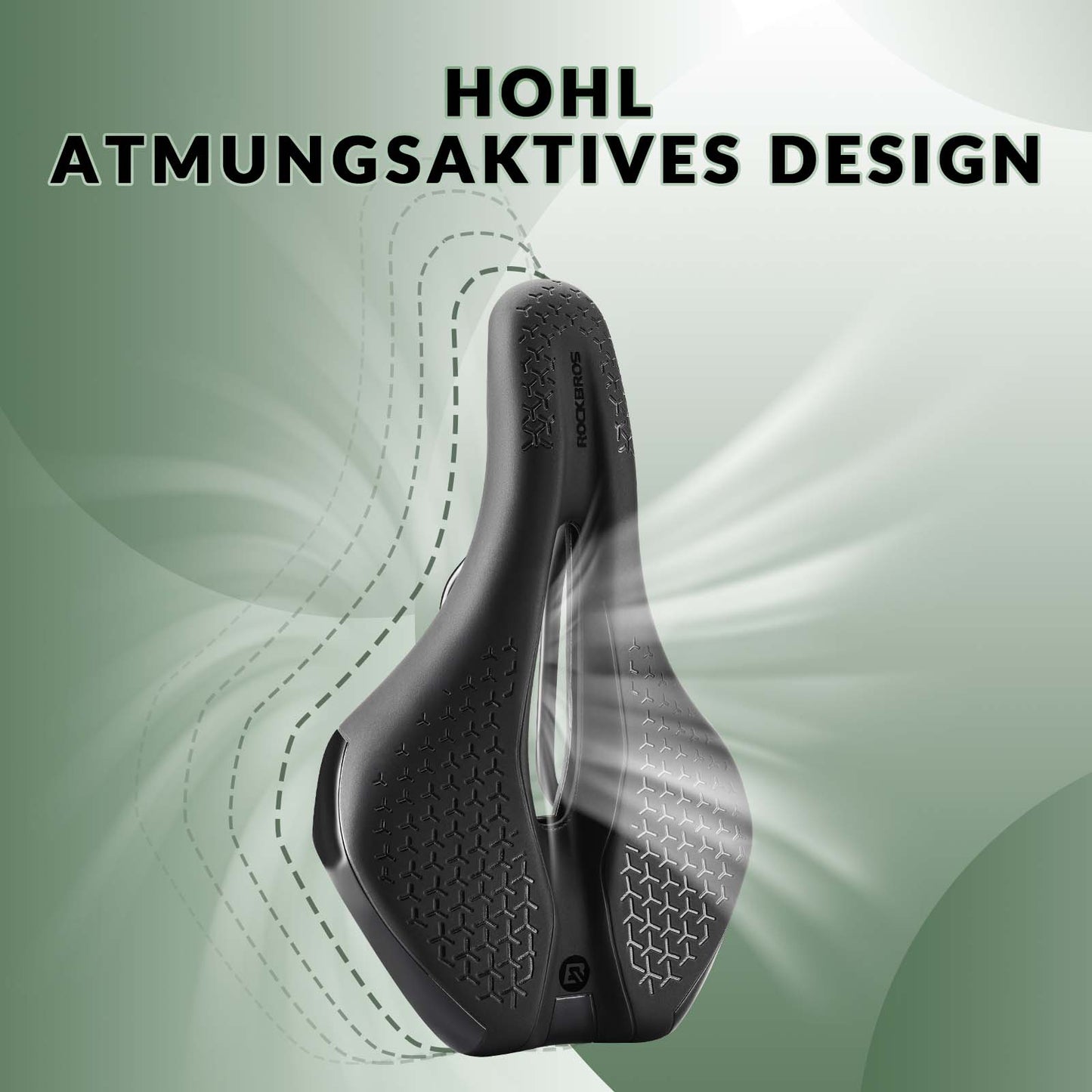 Fahrradsattel Bequem Hohl Ergonomisch Fahrradsitz Anti-Rutsch ROCKBROS