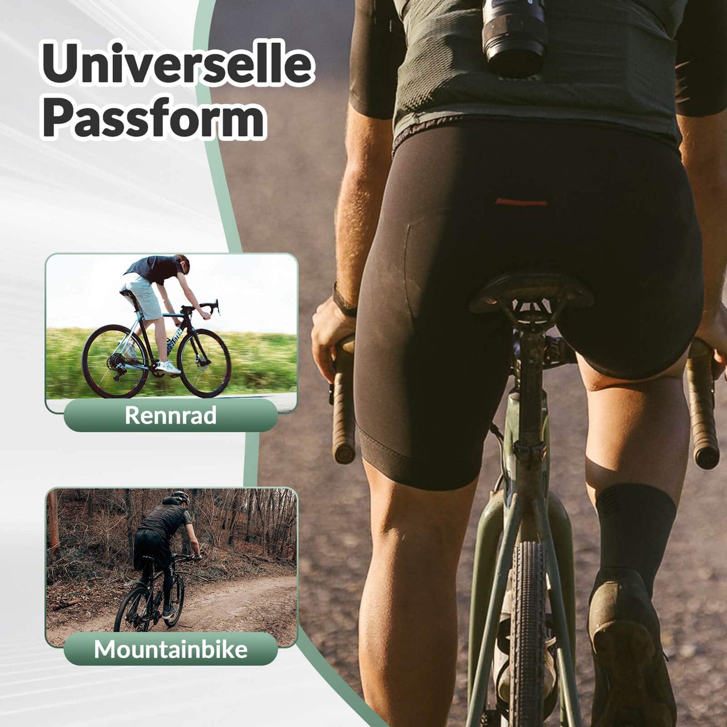 Fahrradsattel Ergonomisch Fahrradsitz Atmungsaktiver 14,5 * 25cm ROCKBROS