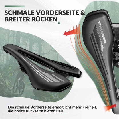 Fahrradsattel Ergonomisch Fahrradsitz Atmungsaktiver 14,5 * 25cm ROCKBROS