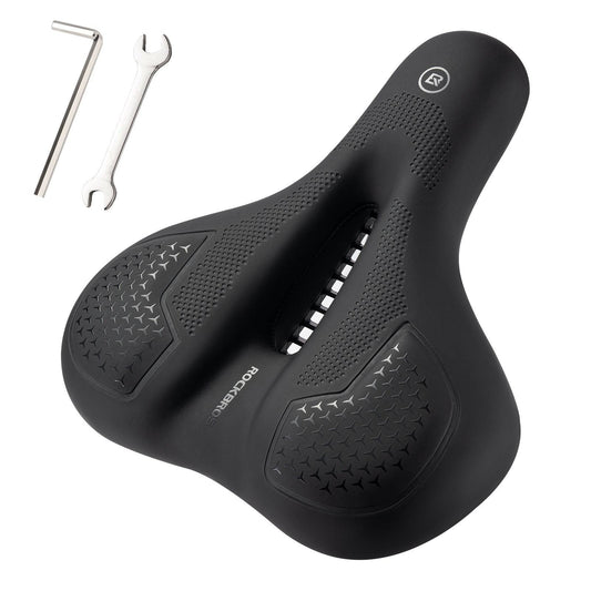 Fahrradsattel Memory Foam Atmungsaktiv Gel Sattel ROCKBROS