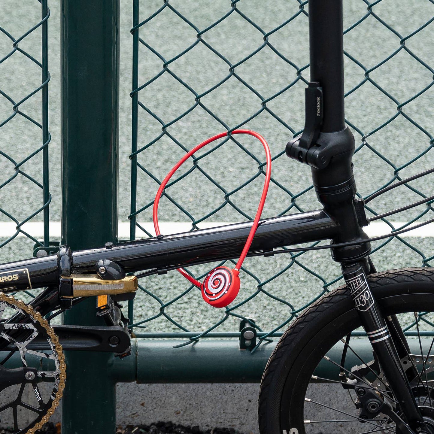 Fahrradschloss für Kinder 69cm Mit 2 Schlüssel ROCKBROS