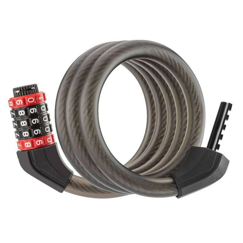 Fahrradschloss mit 5-stelligem Zahlencode aus PVC und Stahl ROCKBROS