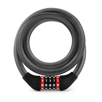 Fahrradschloss mit 5-stelligem Zahlencode aus PVC und Stahl ROCKBROS