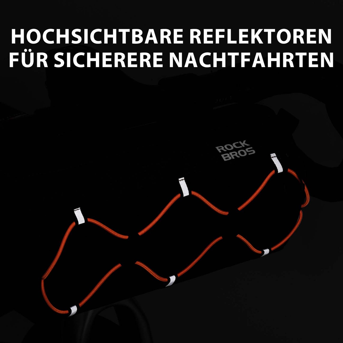 Fahrradtasche Lenkertasche 2,2L mit Schultergurt in 6 Farben ROCKBROS