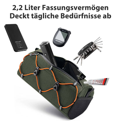 Fahrradtasche Lenkertasche 2,2L mit Schultergurt in 6 Farben ROCKBROS