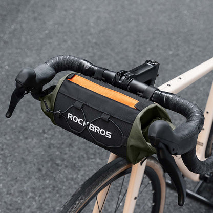 ROCKBROS Fahrradtasche Lenkertasche Aufbewahrungstasche mit Schultergurt