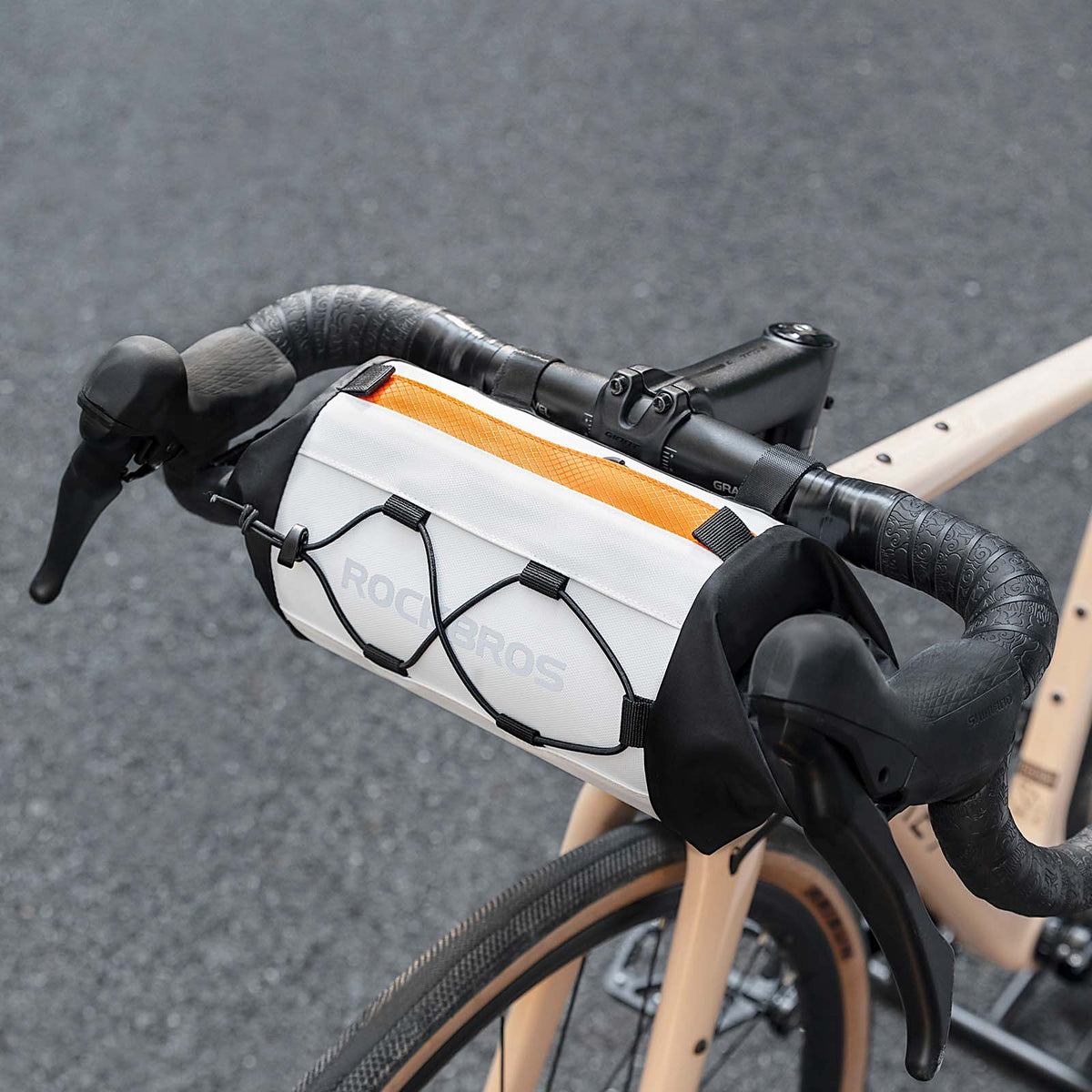 ROCKBROS Fahrradtasche Lenkertasche Aufbewahrungstasche mit Schultergurt