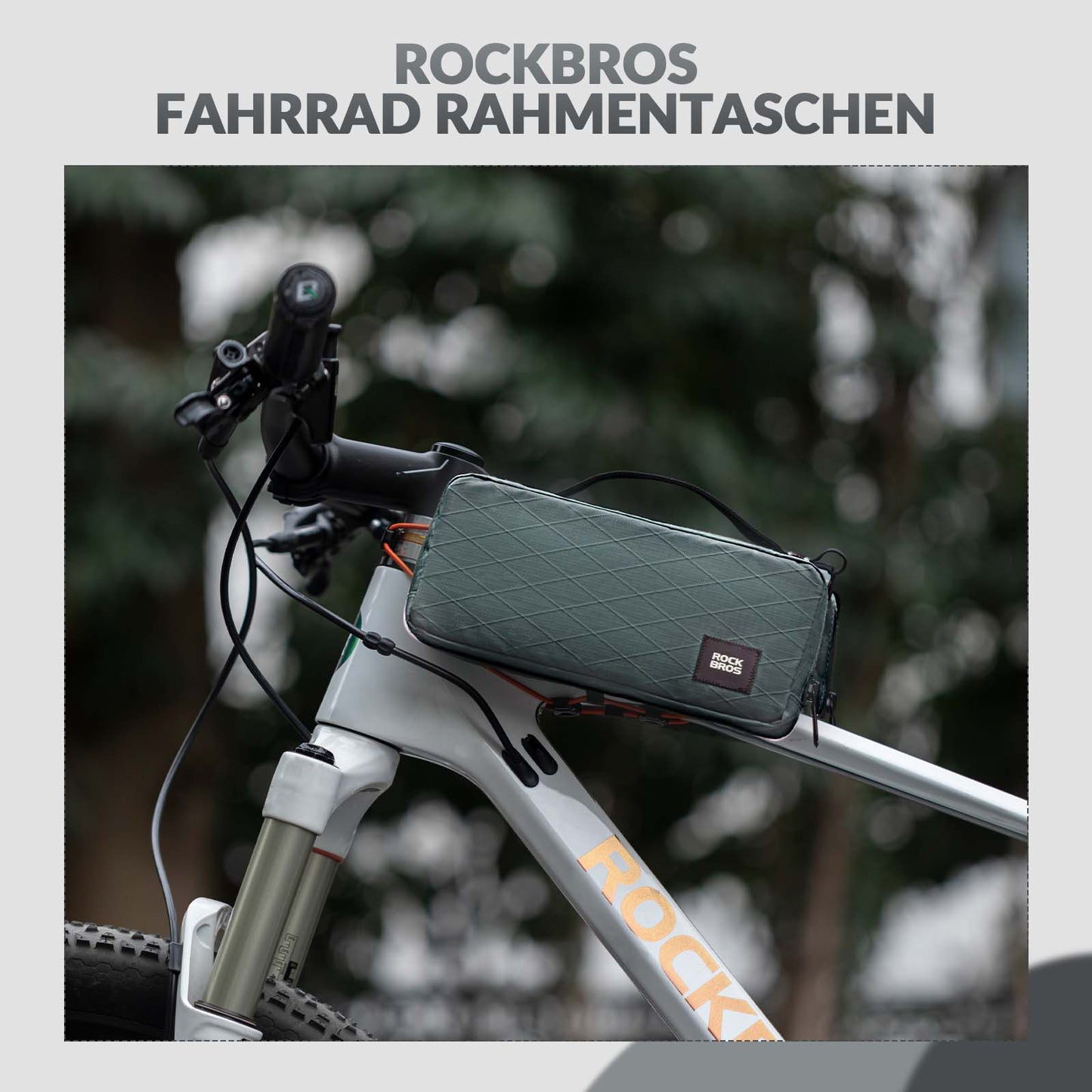Fahrradtasche Rahmentasche mit Schultergurt Oberrohrtasche ROCKBROS