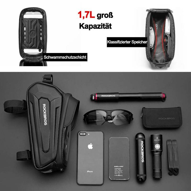 Fahrradtasche Wasserabweisend Handytasche mit TPU Touchscreen ROCKBROS