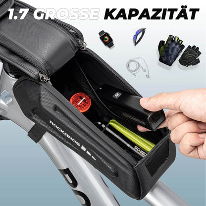 wasserdichte Fahrradtasche Handytasche Touchscreen für Smartphone 6,8 Zoll ROCKBROS