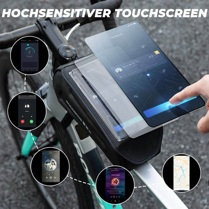 wasserdichte Fahrradtasche Handytasche Touchscreen für Smartphone 6,8 Zoll ROCKBROS
