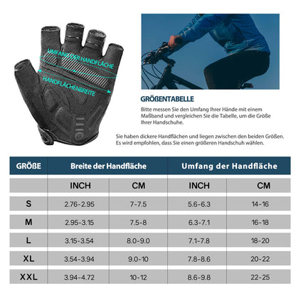 Half Finger Shock Absorbing Cycling Handschuhe Sommer Herren ROCKBROS