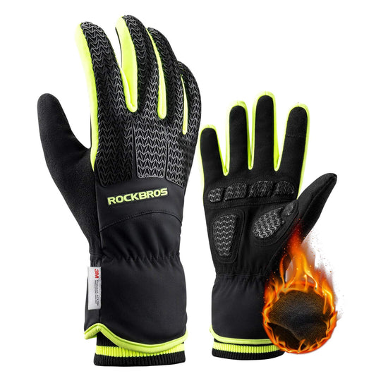 Handschuhe Fahrradhandschuhe Touchscreen Thinsulate Skihandschuh ROCKBROS