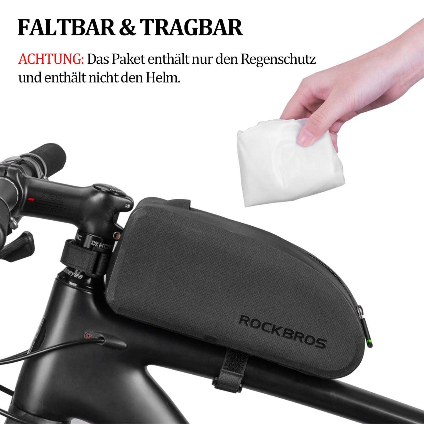Helm Cover wasserdicht staubdicht Helmüberzug für Fahrradhelm ROCKBROS