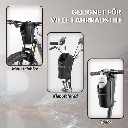 ROCKBROS Lenkertasche Flaschentasche Trinkflaschenhalter Multifunktionales Design