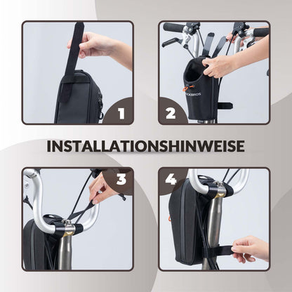 ROCKBROS Lenkertasche Flaschentasche Trinkflaschenhalter Multifunktionales Design