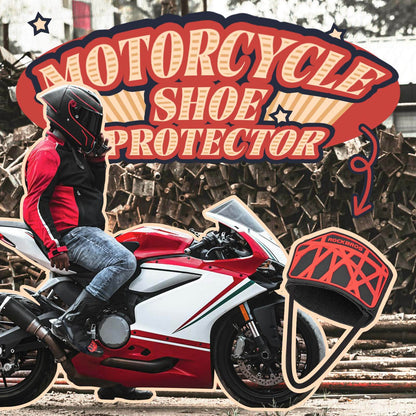Motorrad Schaltpad Antiskid Schaltschutz Verstellbar Schuhschutz Motorrad Zubehör ROCKBROS