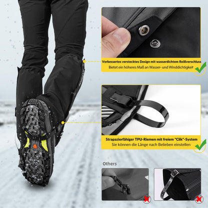Outdoor Gamaschen wasserdichte Schnee Gaiter Herren-Damen ROCKBROS
