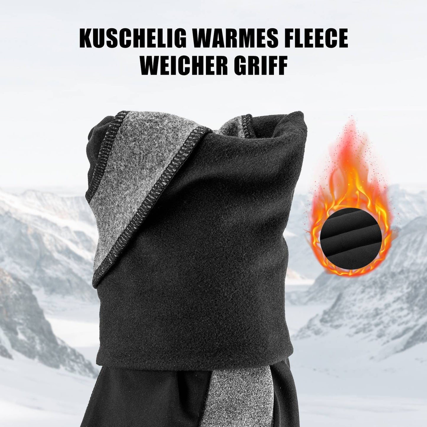 Radsport Beinlinge Winter Beinwärmer für Damen & Herren ROCKBROS