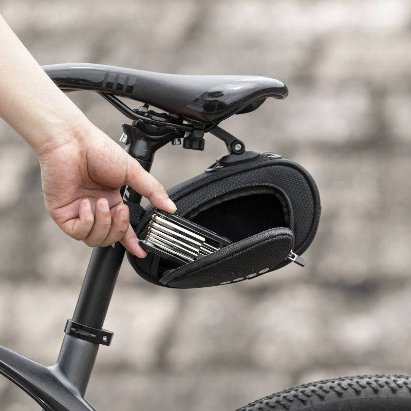 Satteltasche mit Schnellverschluss 1L für MTB Rennrad Faltrad ROCKBROS