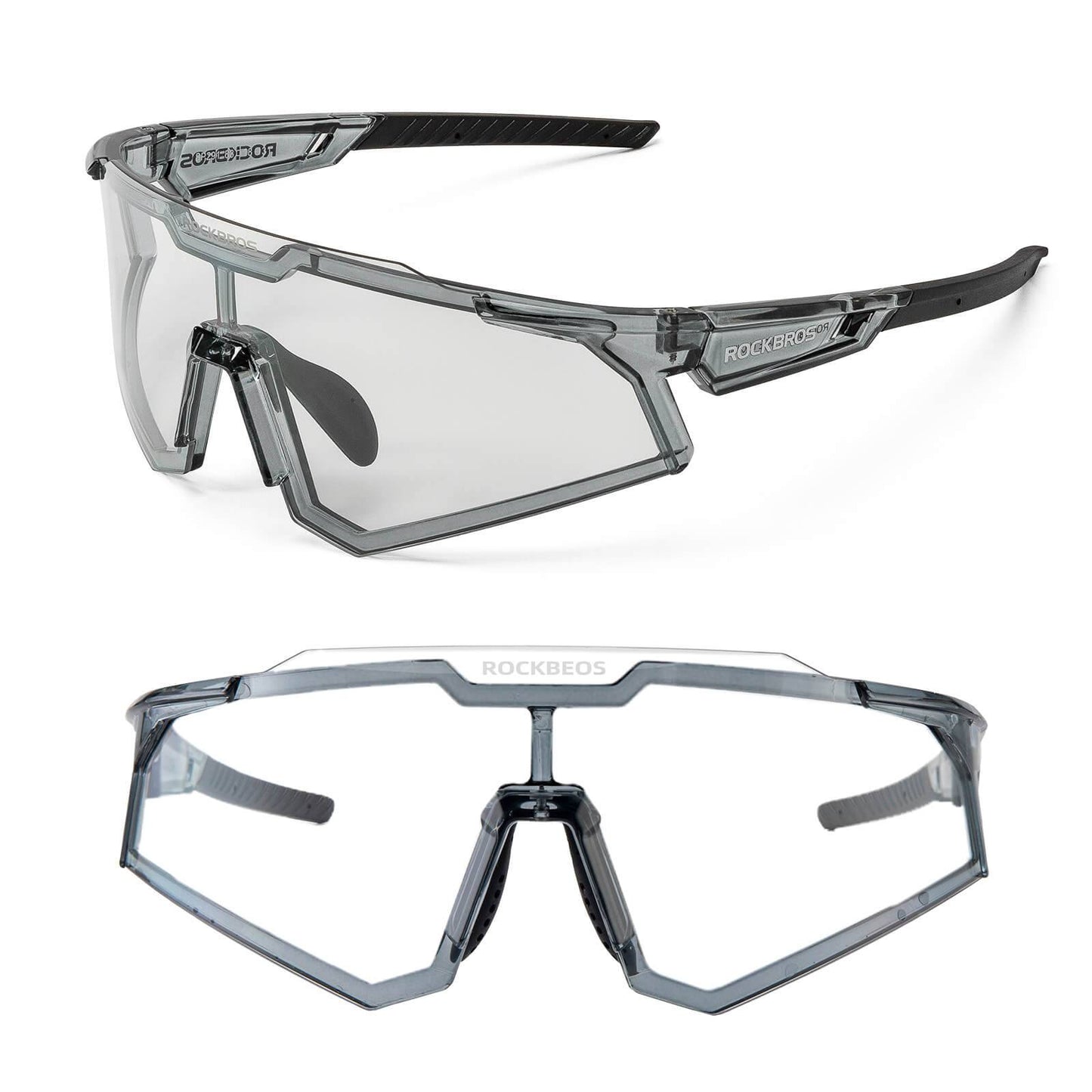 Sonnenbrille Fahrradbrille Selbsttönend Outdoor UV400 Schutz ROCKBROS