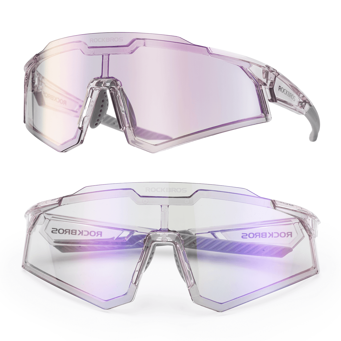 Sonnenbrille Fahrradbrille Selbsttönend Outdoor UV400 Schutz ROCKBROS