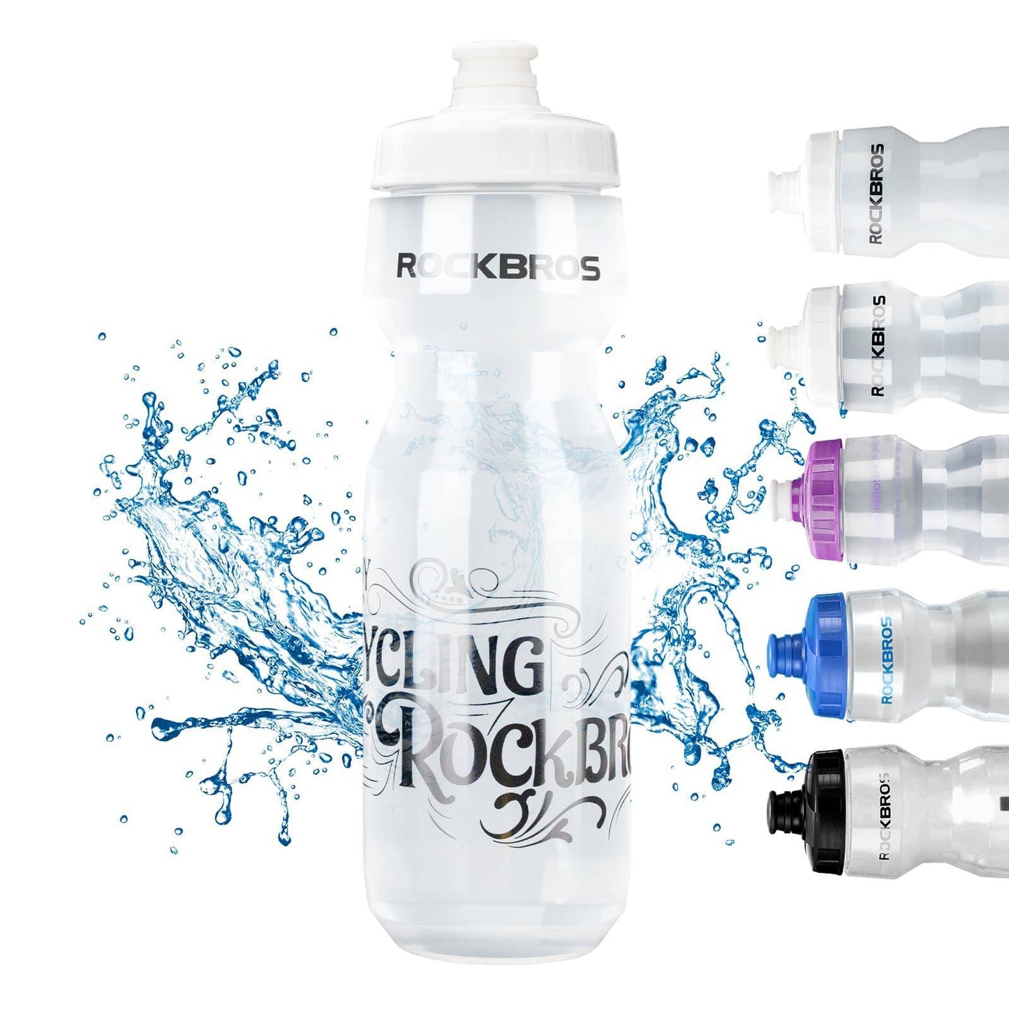 Sport Trinkflasche 750ml Fahrrad Wasserflasche BPA-Frei ROCKBROS