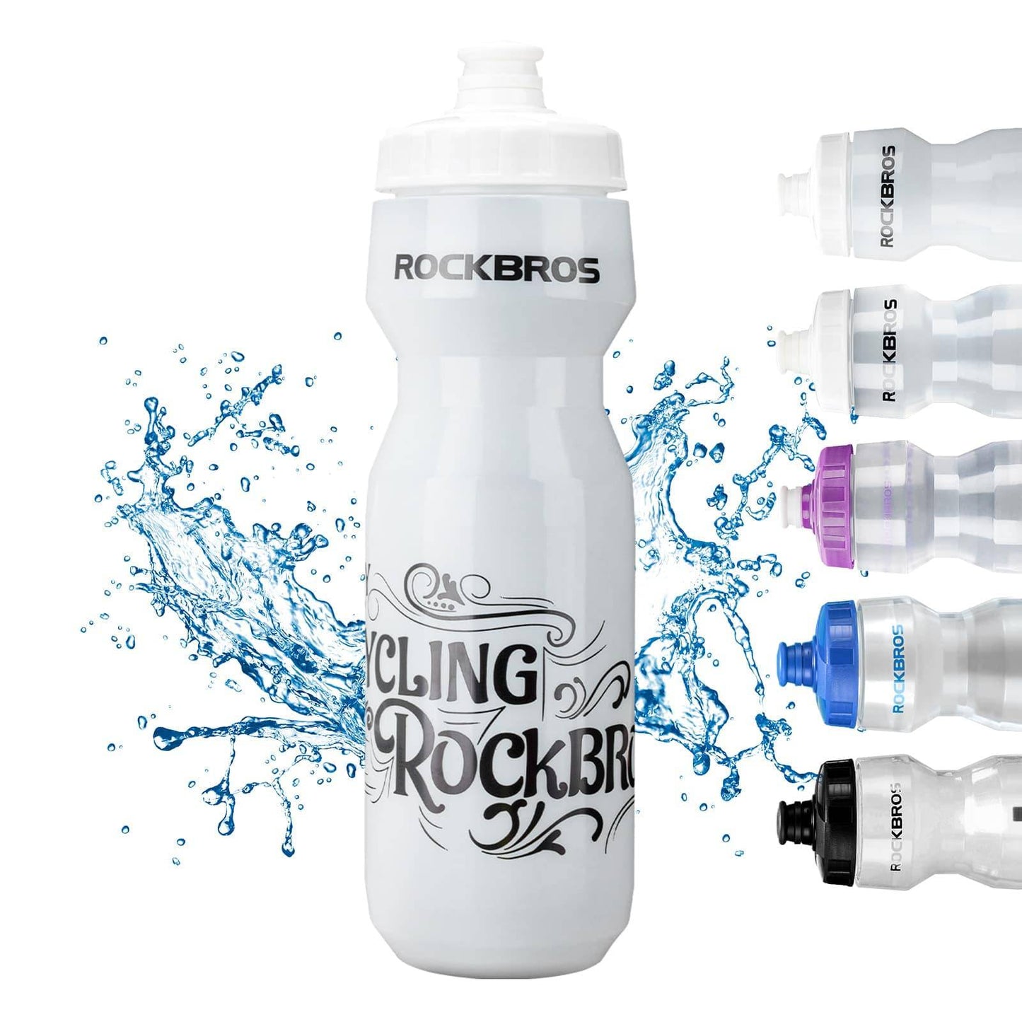 Sport Trinkflasche 750ml Fahrrad Wasserflasche BPA-Frei ROCKBROS