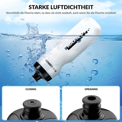 Sport Trinkflasche 750ml Fahrrad Wasserflasche BPA-Frei ROCKBROS