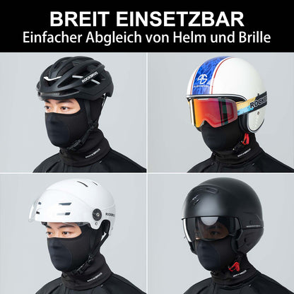 Sturmhaube Balaclava Herbst Winter Skimaske Atmungsaktiv Gesichtshaube ROCKBROS