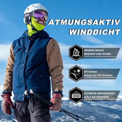 Sturmhaube 2er Set Herbst Winter Balaclava für Outdoorsports Unisex ROCKBROS