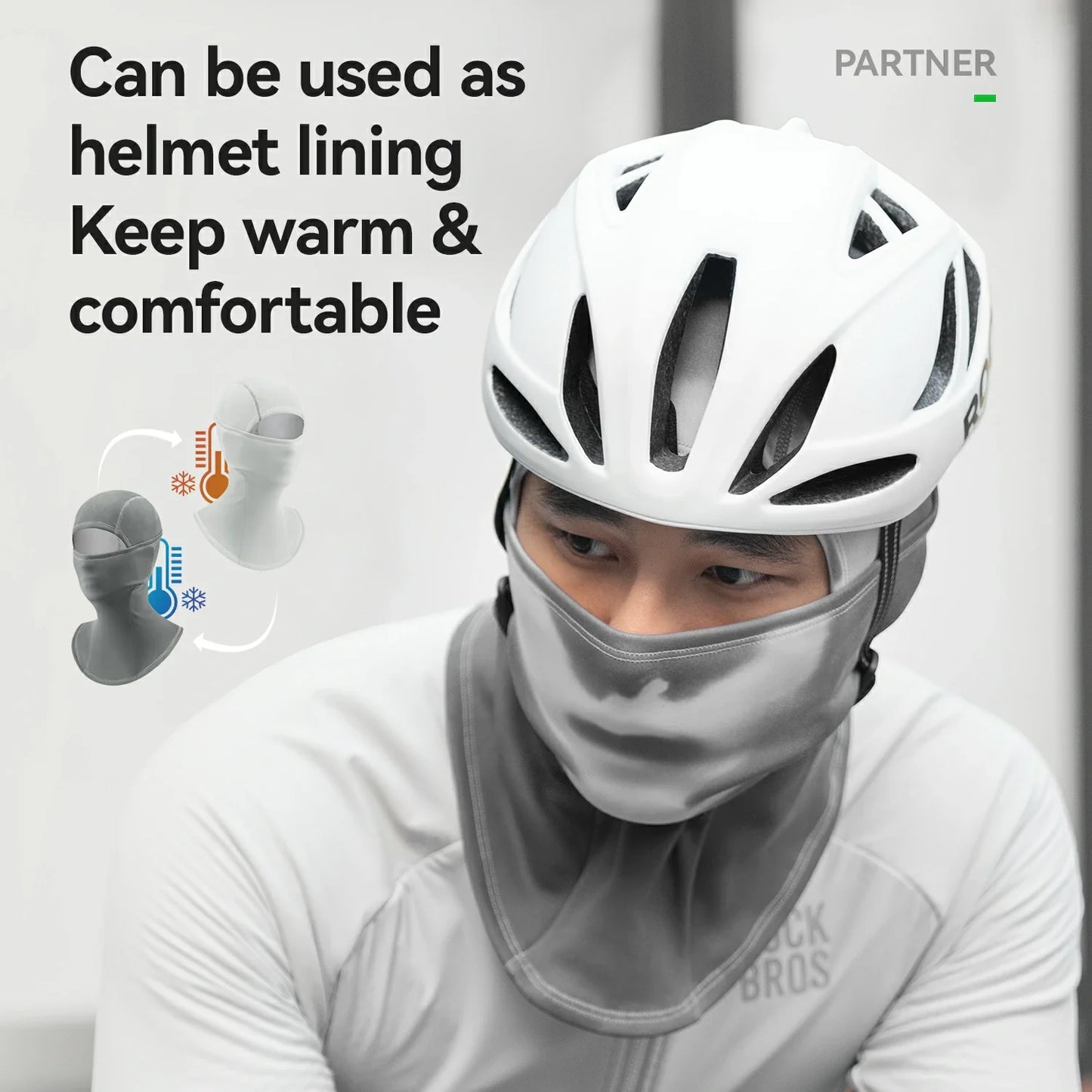 Thermo-Sensitiv Winter Balaclava Fleece Sturmhaube ROCKBROS