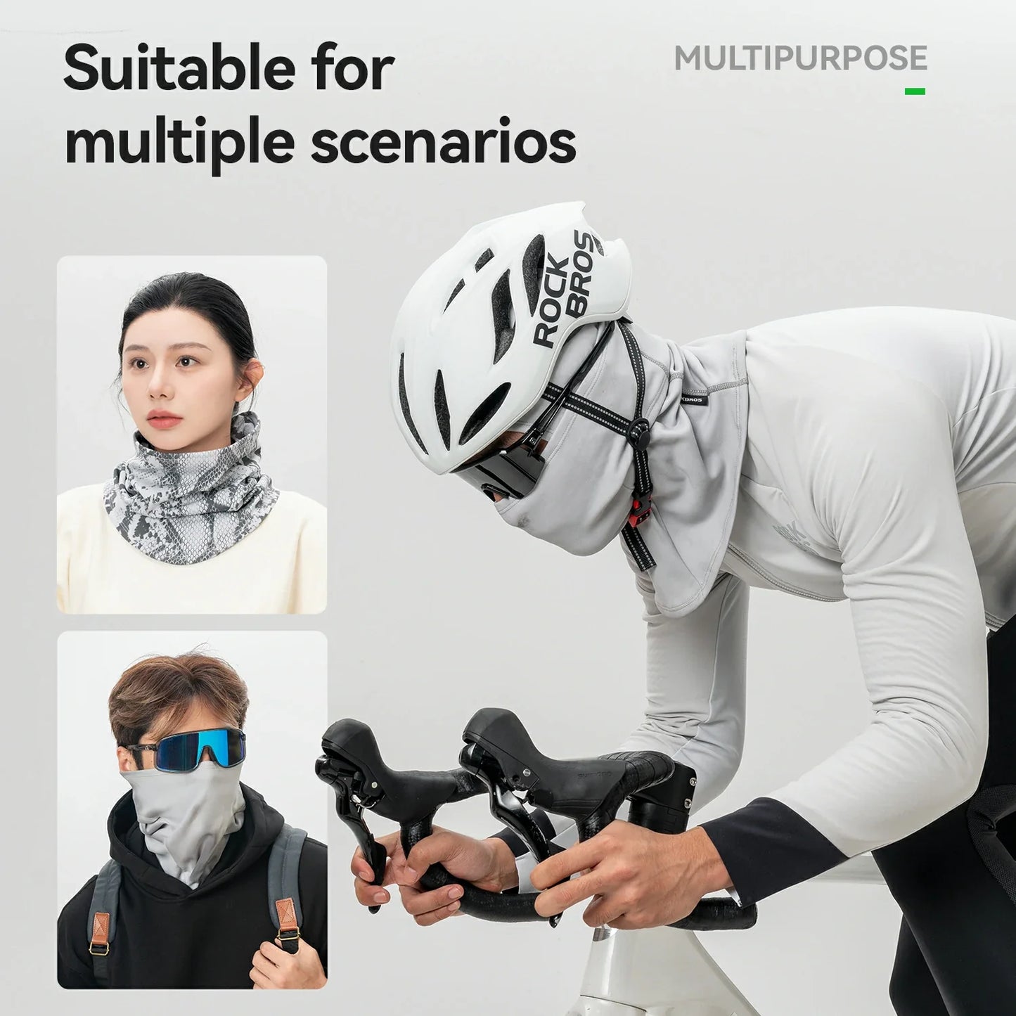Thermo-Sensitiv Winter Balaclava Fleece Sturmhaube ROCKBROS