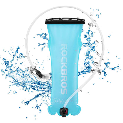 Trinkblase 2L mit Trinkschlauch Leichte TPU Wasserblase ROCKBROS