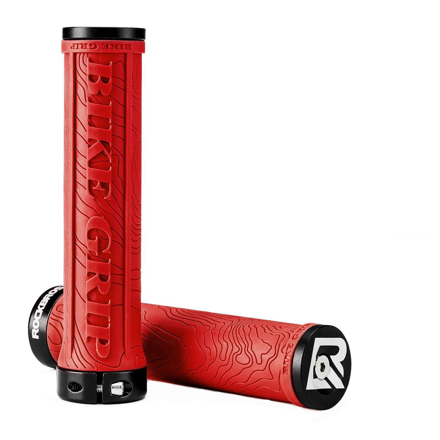 Ultra-Leicht Fahrradgriffe aus Gummi mit Aluminium Lock-on Design ROCKBROS
