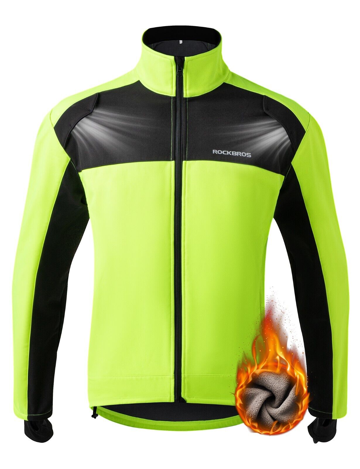 ROCKBROS Fahrradbekleidung Fahrradjacke Windjacke Winddicht M-4XL