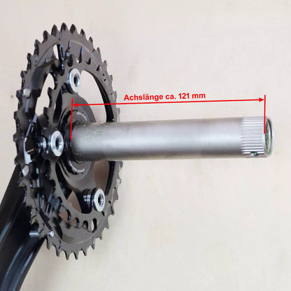 Kurbelgarnitur SHIMANO FC-MT610-B2 2x12-fach