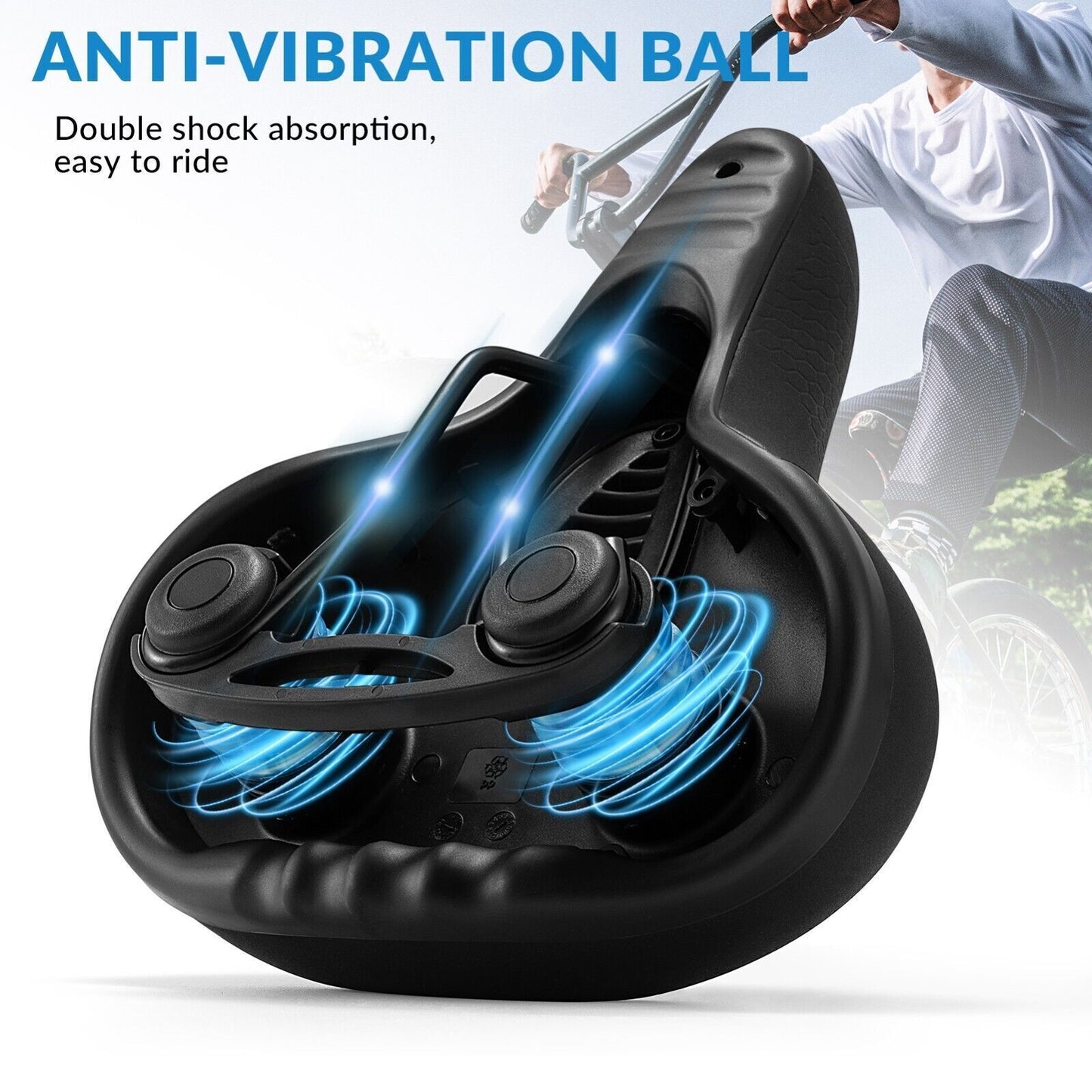 ROCKBROS Fahrrad Sattel Fahrradsattel Fahrradsitz Memory Foam Bequem Ergonomisch