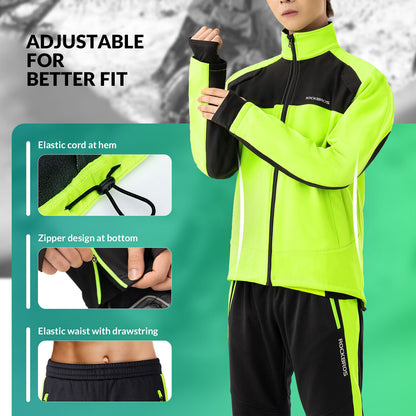 ROCKBROS Fahrradbekleidung Hose Windhose Sporthose Winddicht M-4XL