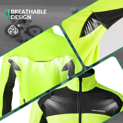 ROCKBROS Fahrradbekleidung Fahrradjacke Windjacke Winddicht M-4XL